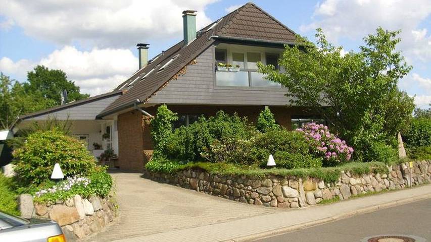 Ferienwohnung für 4 Personen, mit Garten und Balkon, kinderfreundlich in Owschlag