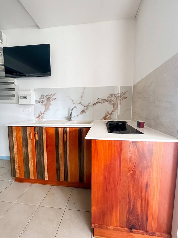 Ganze Wohnung, Apartment in Le Marigot 24 m² mit Pool in Le Marigot, Martinique