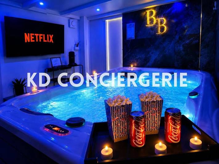 Appartement de vacances pour 2 personnes, avec Jacuzzi