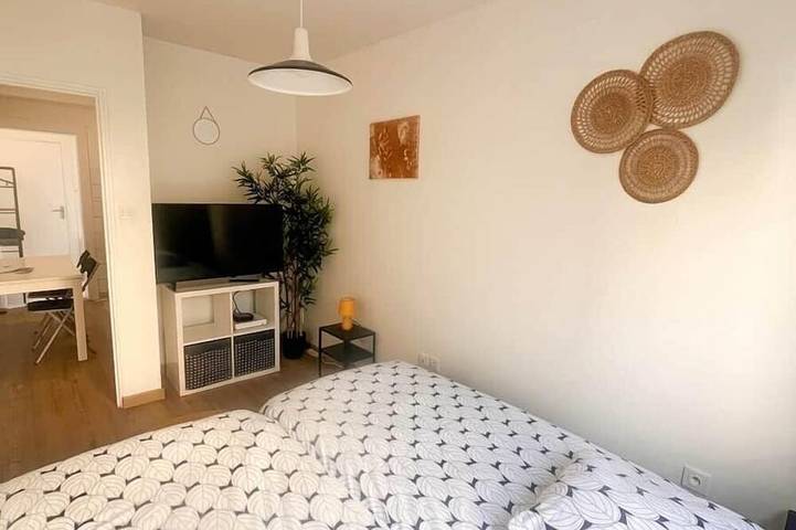 Ganze Wohnung, Studio Cosy - Tram 7 min | Car park | in Illkirch-Graffenstaden, Region Straßburg