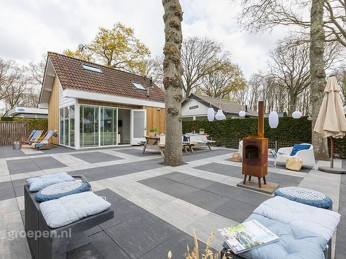 Glamping voor 6 personen, met balkon/terras en terras in Walcheren