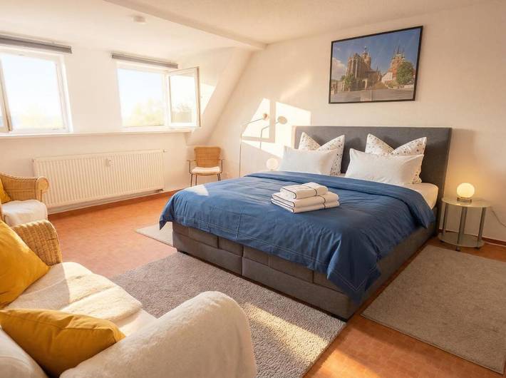 Ferienwohnung für 6 Personen, mit Ausblick in Weihnachtsmarkt Erfurt - 4