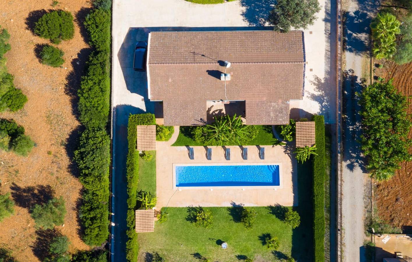 Apartamento con terraza, piscina, barbacoa y playa a 1,5 km in San Lorenzo de Cardessar, Mallorca Este