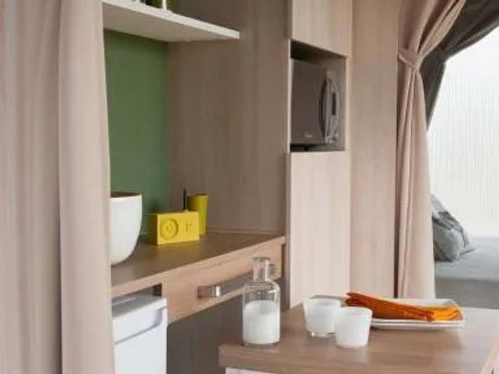 Camping Le Fun - Zelt 4 personen - Coco Sweet 16 m², 2 Zimmer (ohne Sanitäranlagen) in Fitou, Mittelmeerküste (Frankreich)