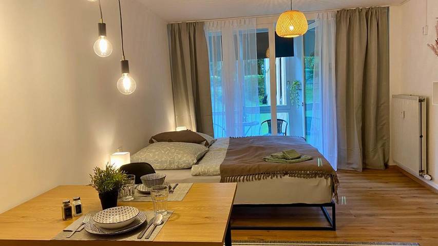Ferienwohnung für 2 Personen, mit Terrasse