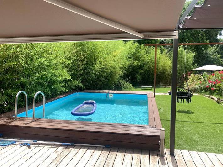 Gîte pour 4 personnes, avec sauna et piscine ainsi que jardin et jacuzzi à Lavérune - 4