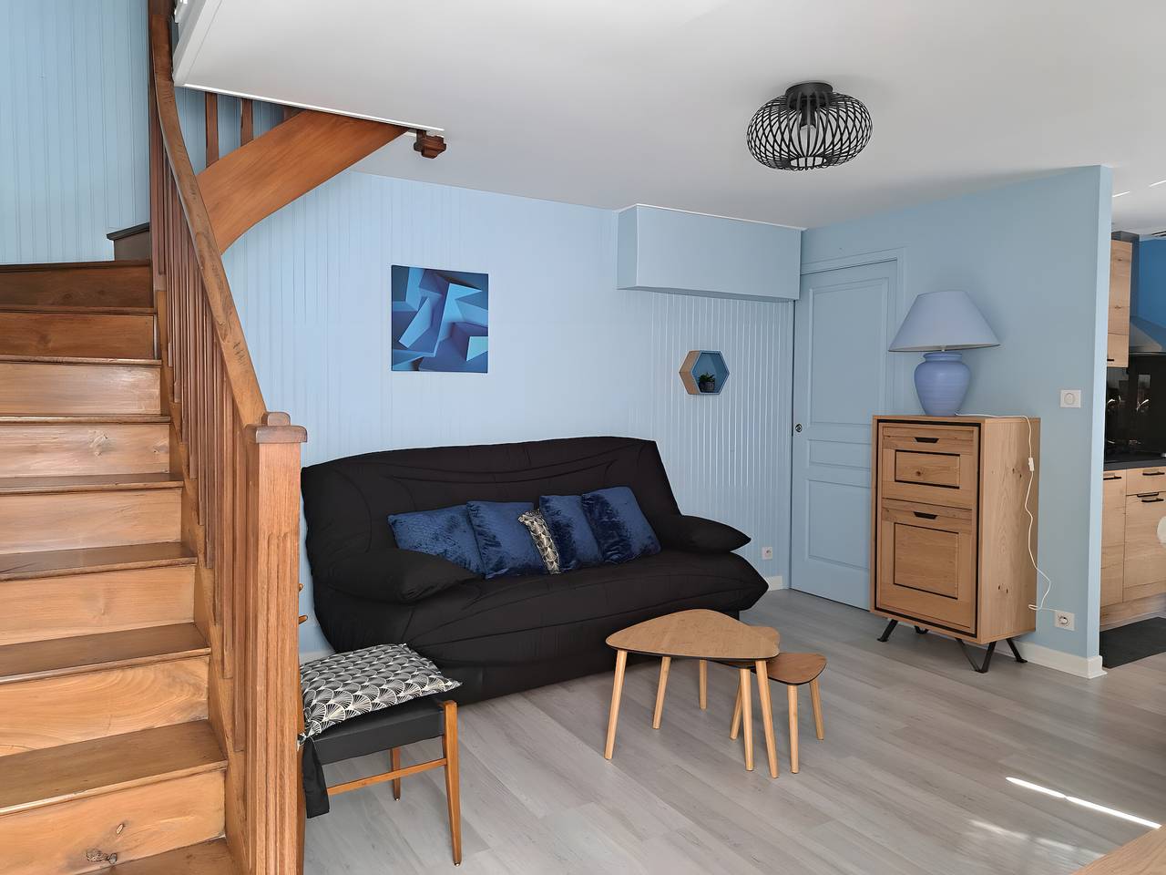 Appartement entier, Loue appartement meublé dans maisonnette centre-ville in Jonzac, Région de Jonzac