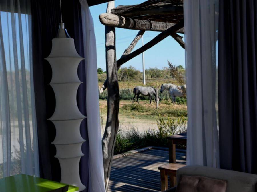 Camping Les Bois Flottés - Mobilheim 4 personen - Crippa Premium Blick Salins 4Pers. 2Zi. in Salin-de-Giraud, Arles