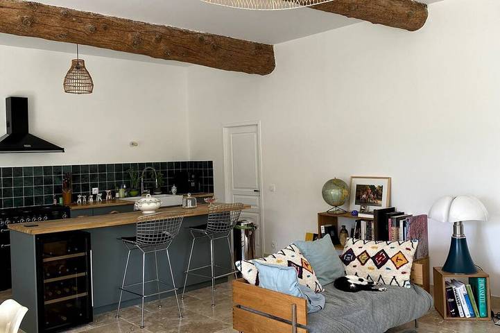 Gîte pour 16 personnes, avec jardin à Saint-Étienne-du-Grès - 2