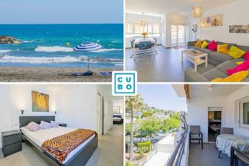 Ferienwohnung für 8 Personen, mit Terrasse und Meerblick in Malaga