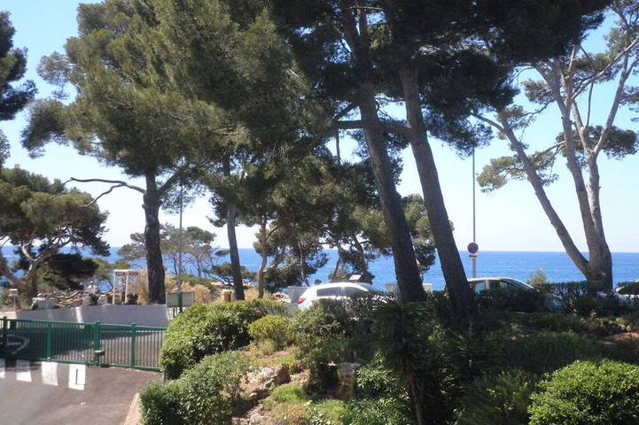 Gîte pour 4 personnes, avec Balcon dans Plage Du Capelan Bandol