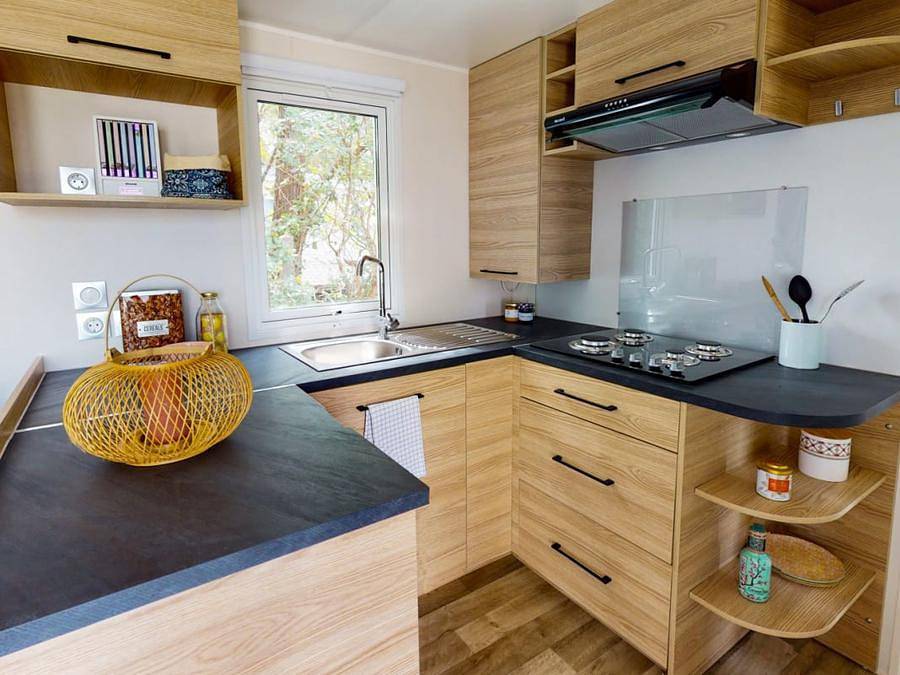 Camping Siblu Domaine de Kerlann - Funpass inclus - Mobilhome 6 personas - Sérénité 2ch 6p Signature sin aire acondicionado in Pont-Aven, Region de Quimper