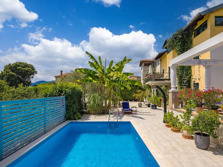 Vakantiehuis voor 4 personen, met tuin en balkon in Opatija Riviera