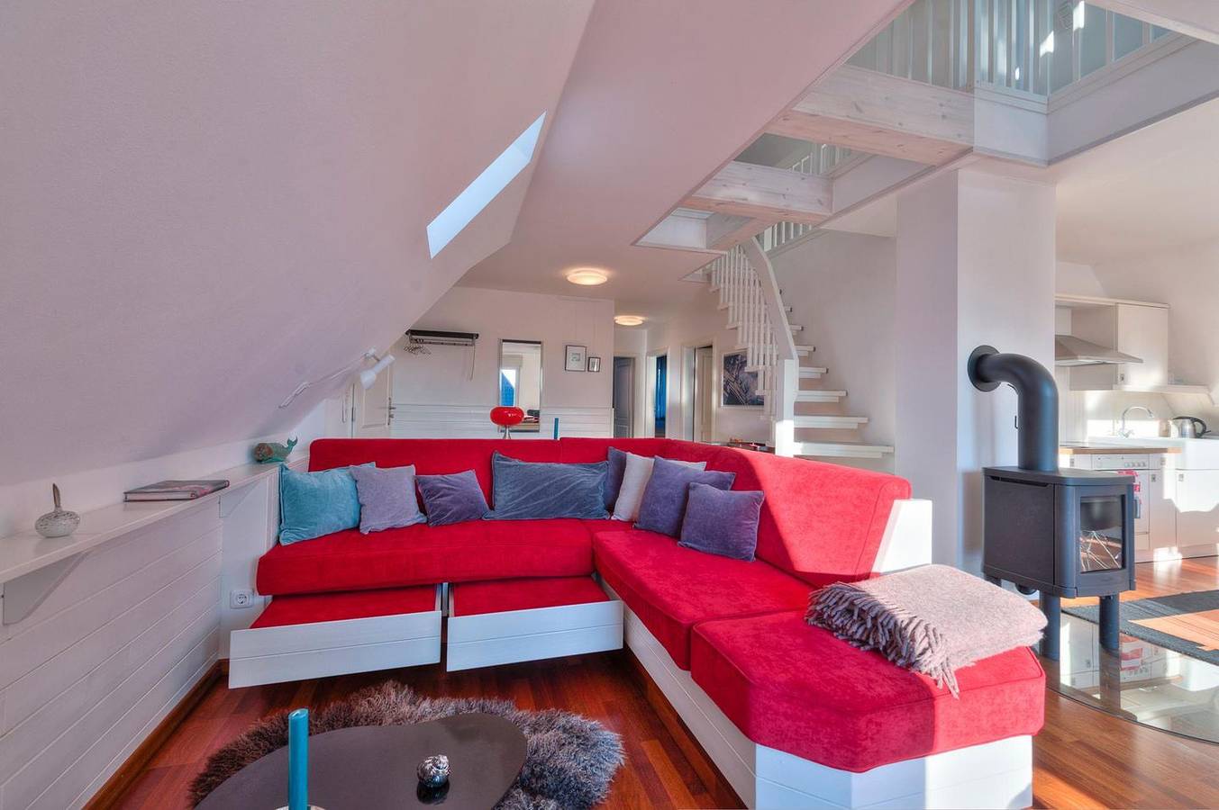 Ganze Wohnung, Schwedenhaus Whg. Karlsson - Eine Fewo im skandinavischen Stil in Hafen Büsum, Büsum