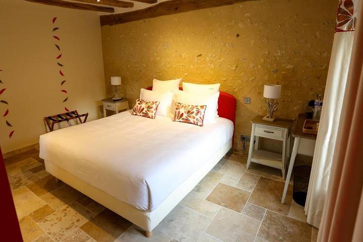 Location de vacances pour 2 personnes, avec terrasse et jardin ainsi que sauna et jacuzzi à Le Petit-Pressigny - 2