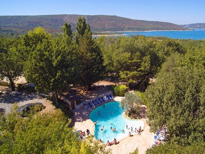 Camping für 6 Personen, mit Garten in der Verdonschlucht