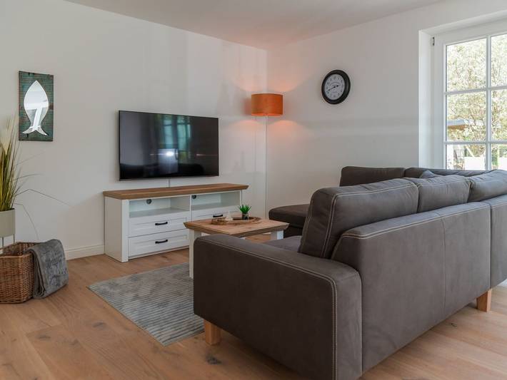 Wattenkieker - Moderne Ferienhaushälfte Wattenkieker mit Sauna, Garten und Terrasse in Borgsum in Borgsum, Föhr