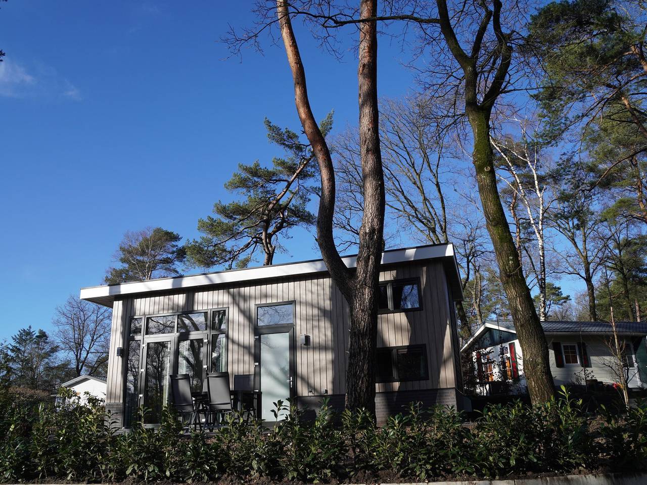 Tiny House met uitzicht op het bos in Veluwe