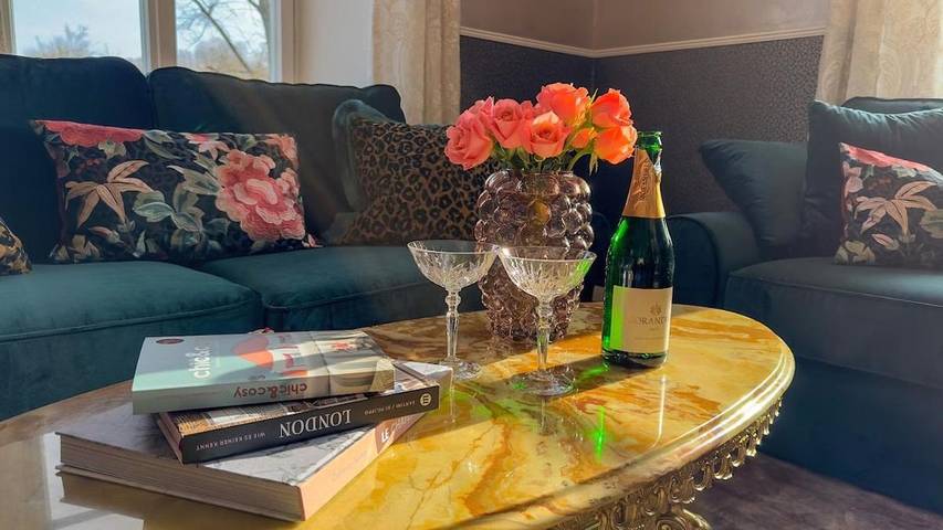 Ferienhaus für 8 Personen, mit Balkon und Garten sowie Sauna