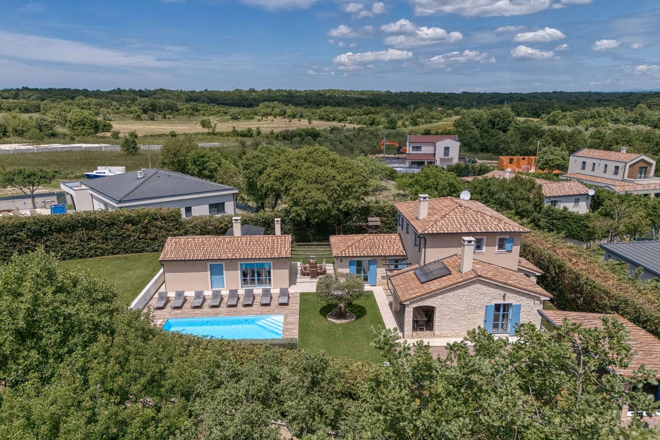 Villa Milo Mali Vareski with Pool in Marčana, Südküste Istrien