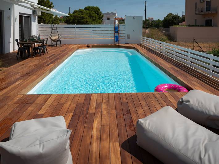 Ferienhaus für 8 Personen, mit Garten und Pool sowie Terrasse - 1