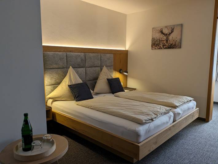 Zimmer für 3 Personen, mit Garten