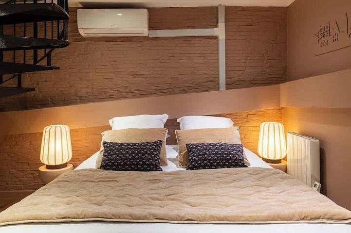 Gîte pour 4 personnes, avec balcon dans Paris Rue Sextius Michel - 4