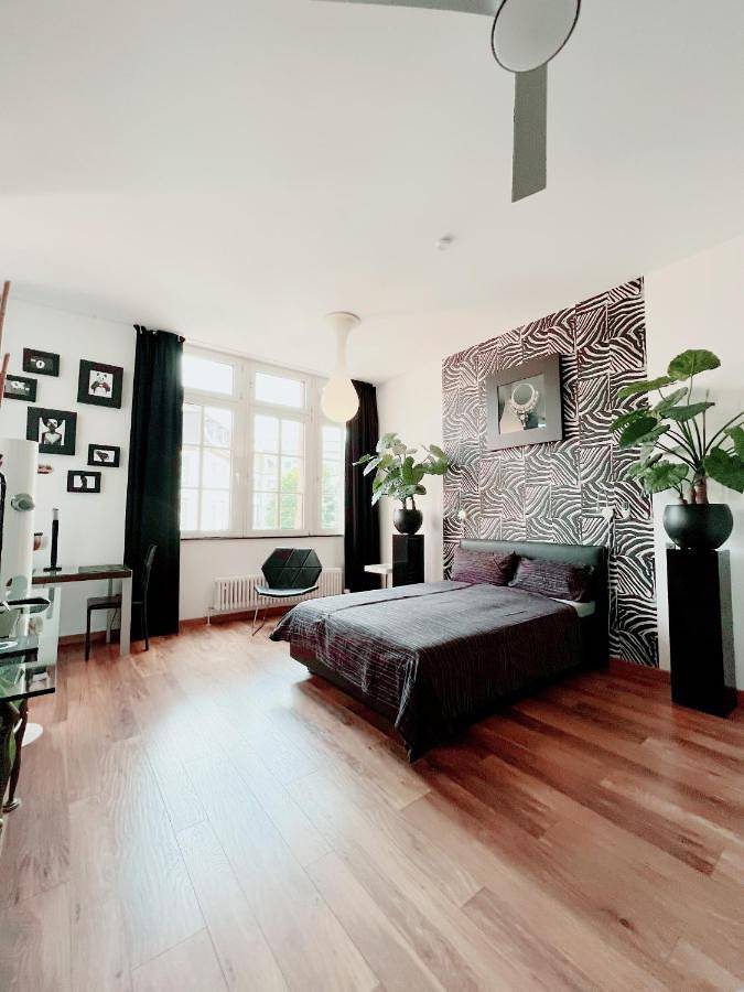 Ferienhaus für 4 Personen, mit Balkon und Ausblick in Mannheim