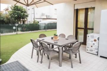 Ferienwohnung für 3 Personen, mit Garten in Rimini