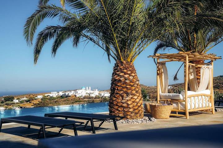 Location de vacances pour 7 personnes, avec jardin ainsi que piscine et vue dans Apollonia - 4