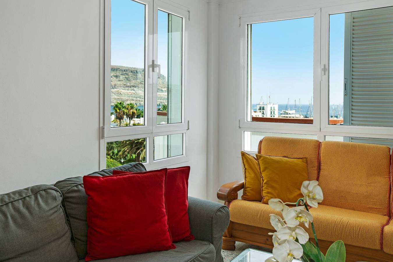 Casa de vacaciones "Luís Montesdeoca" con vistas al mar, Wi-Fi y terraza in Puerto de Mogan, Lomo Quiebre