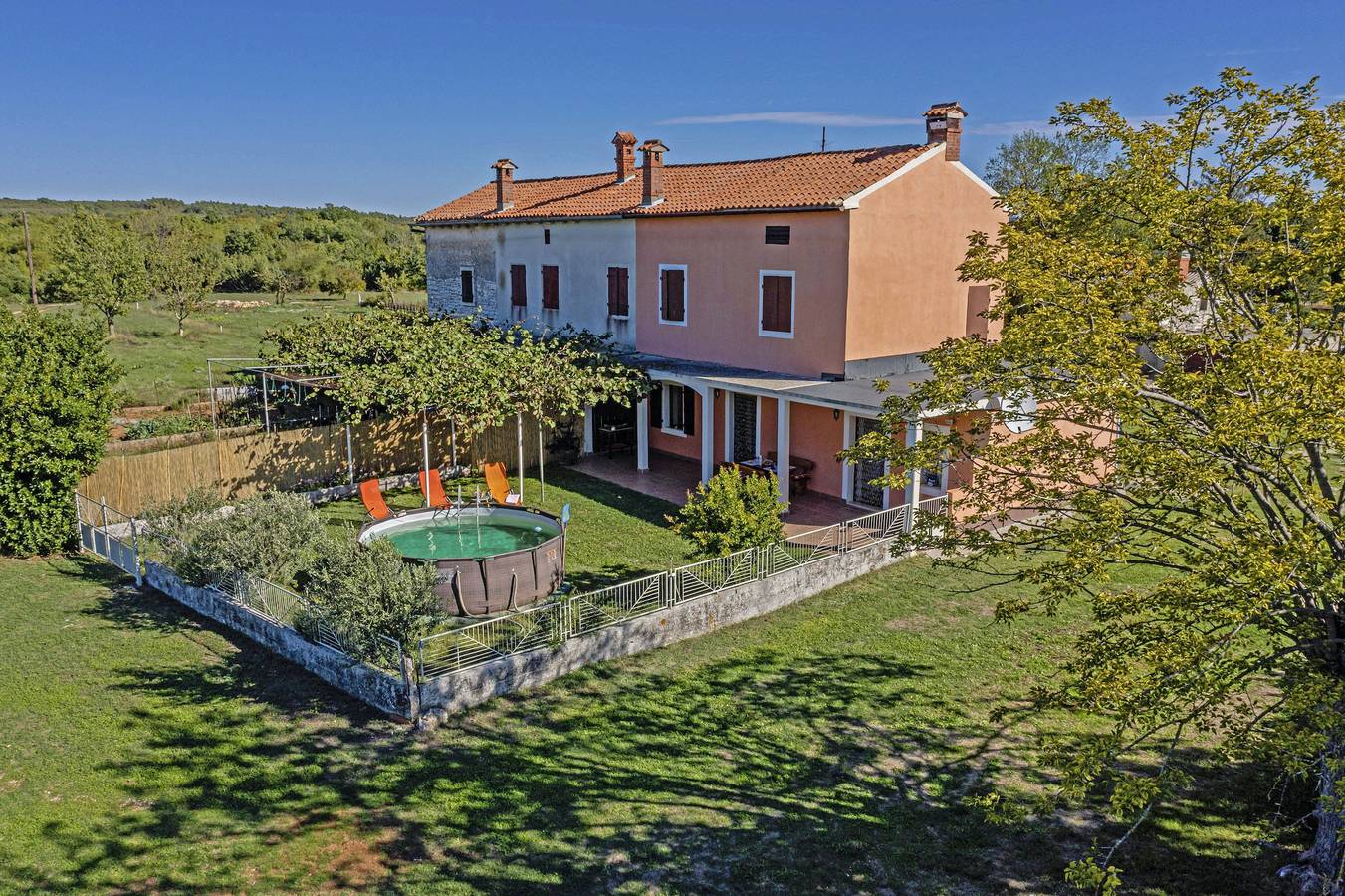 Vakantiehuis voor 5 personen met tuin in Barban, Zuidkust Istrië