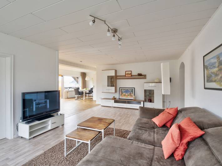 Ferienwohnung für 4 Personen, mit Balkon und Garten