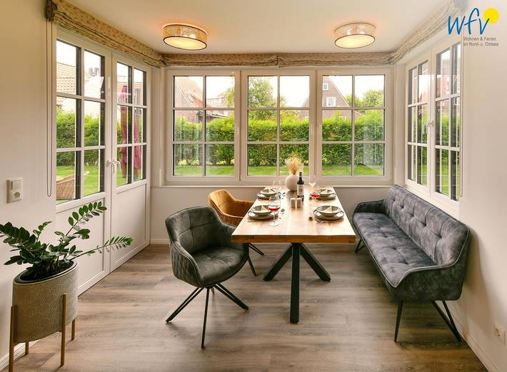 Ferienwohnung für 4 Personen, mit Terrasse und Garten auf Langeoog