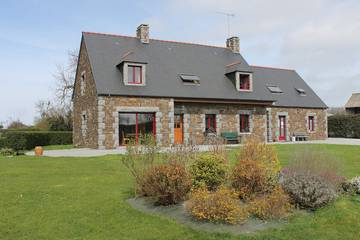 Chambre d’hôte pour 3 personnes, avec jardin à Courtils