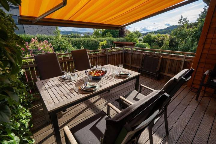 Ferienwohnung für 7 Personen, mit Balkon und Terrasse sowie Ausblick in Mistelgau - 4