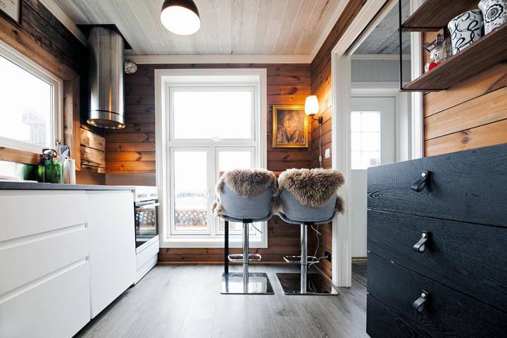 Ferienhaus für 2 Personen, mit Terrasse, mit Haustier auf den Lofoten
