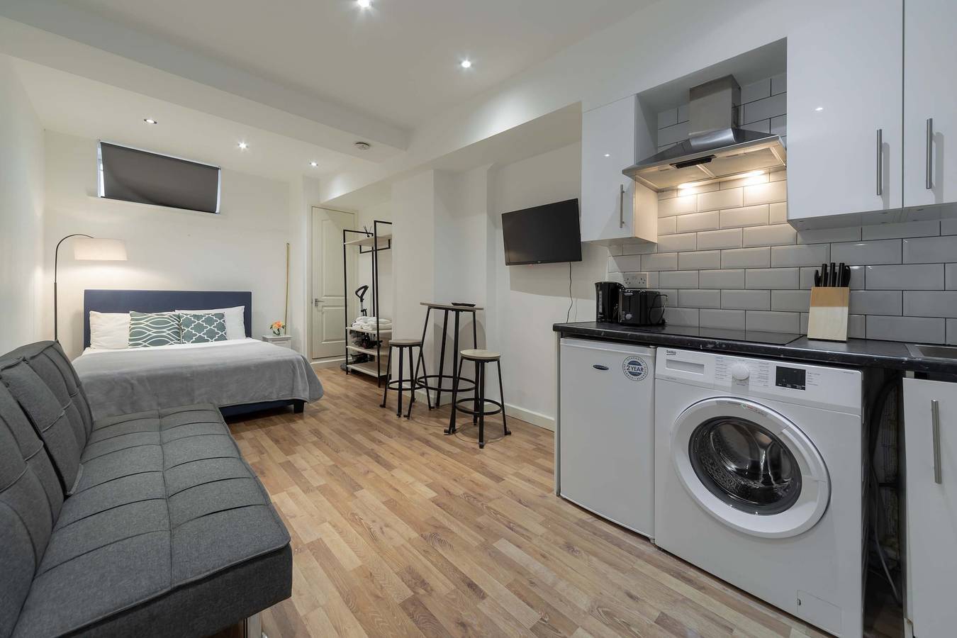 Estudio entero, Stylish & Convenient Studio in Shoreditch in Hackney, Londres