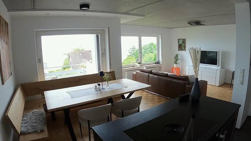 Ferienwohnung für 4 Personen, mit Balkon und Terrasse sowie Ausblick und Seeblick in Hagnau am Bodensee - 3