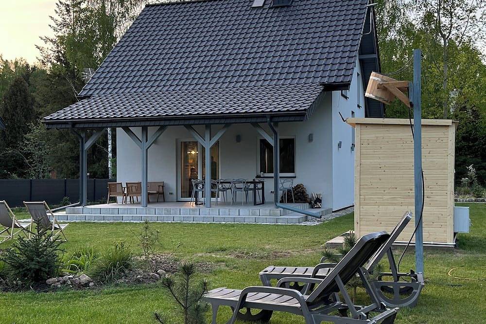 4-bedroom house in charming Jerutki with Ac and Sauna in Masuren