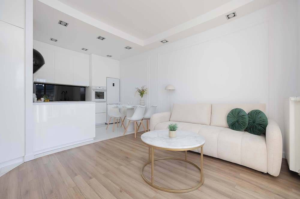 Entire apartment, Stylish Apartment with Parking | Balcony | Wilanów Palace in Wilanów, Warsaw