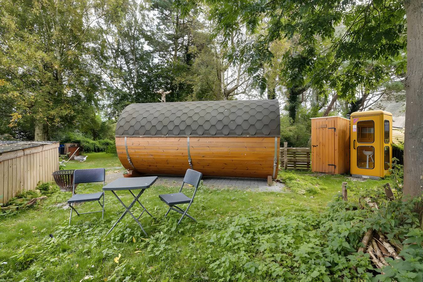 Glamping 'De Olle Uhlhoff' mit gemeinsamer Terrasse, gemeinsamem Garten und Wlan in Barlt, Sankt Michaelisdonn und Umgebung