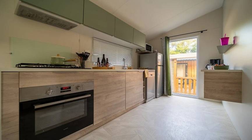 Mobil home pour 4 personnes, avec bassin pour enfant à Laroque-des-Albères - 4