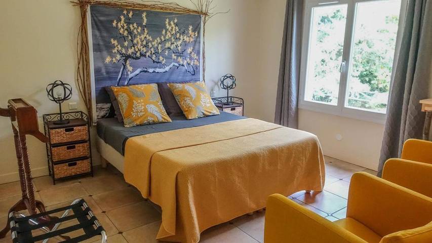 Chambre d’hôte pour 2 personnes, avec jardin et terrasse à Bizanet - 2