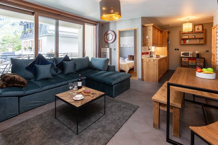 Gîte pour 6 personnes, avec balcon dans Office De Tourisme De Chamonix