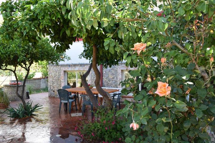 Appartamento per 5 persone, con balcone e giardino nonché panorama a Guardia Piemontese