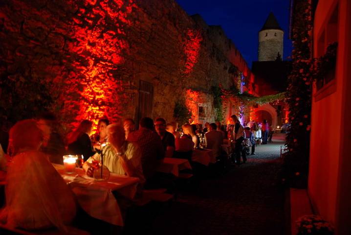 Weingut Ilmbacher Hof - Ferienwohnung Schwanbergblick, 90 qm, 2 Schlafzimmer, max. 4 Personen in Iphofen, Fränkisches Weinland