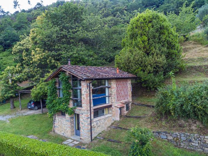 Podere Piastriccio/Casa di Vetro in Pescia, Provincia di Pistoia