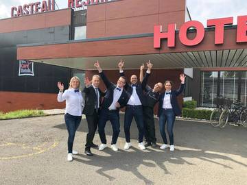 Hôtel pour 2 personnes, avec terrasse et jardin ainsi que jacuzzi et sauna, animaux acceptés à Soignies