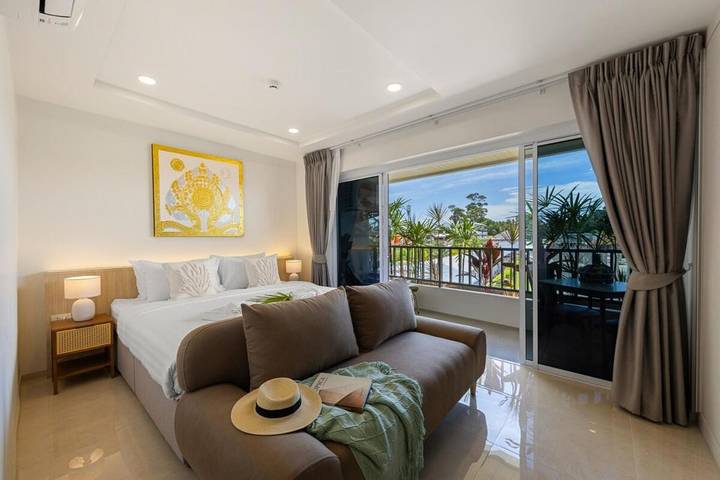 Appartement de vacances pour 2 personnes, avec piscine et balcon